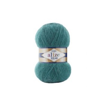 Alize Angora Real 40, цвет 507 античный зелёный