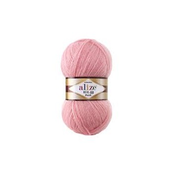 Alize Angora Real 40, цвет 363 светло-розовый