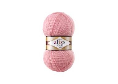 Alize Angora Real 40, цвет 363 светло-розовый